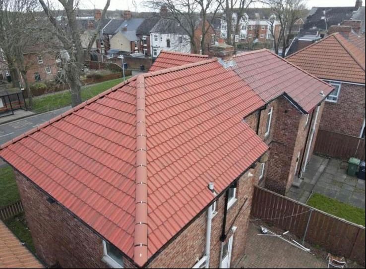 New tiled roof project